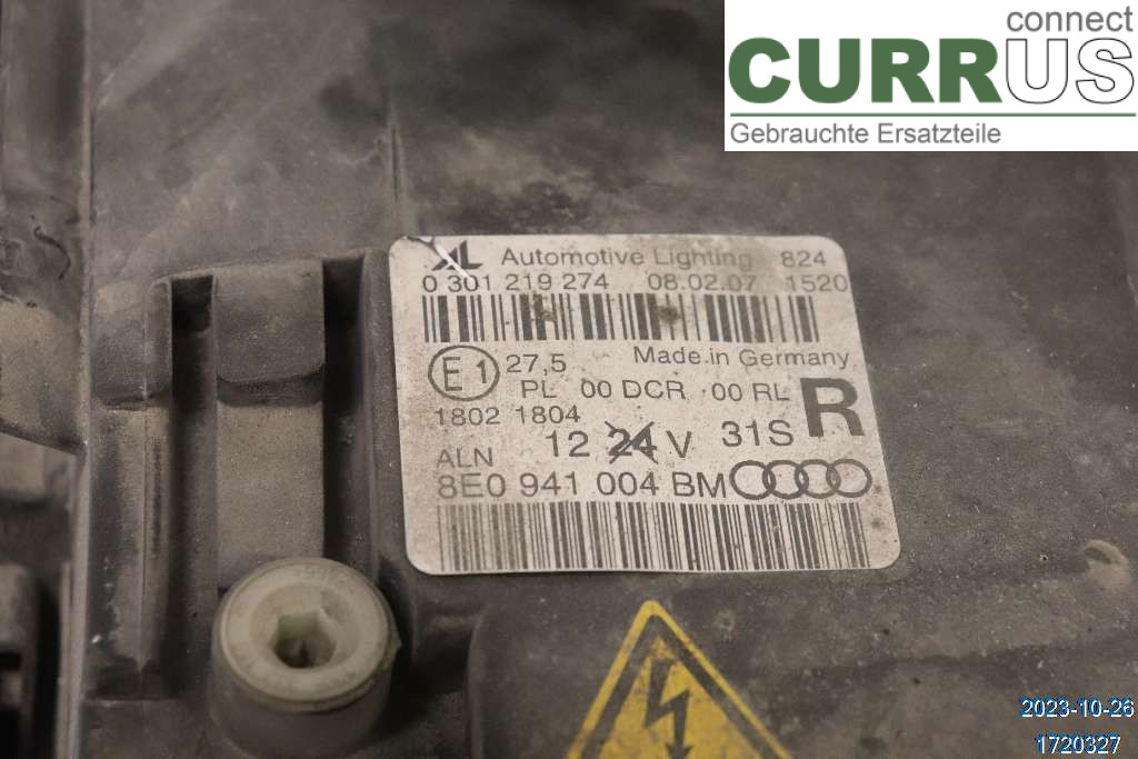 AUDI A4/S4  05-07 Manual gearbox (5-speed) 8E0941030BM 2,0 TFSI BUL