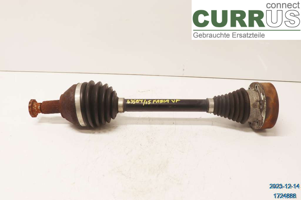 SKODA FABIA         07-14 Essieu avant (4x4) 6Q0407271DA 1,2 TSI  CBZA