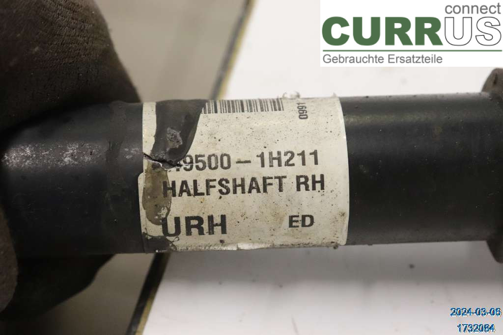 KIA CEE´D   06-12 Pièces de transmission 495001H211 1,6 CRDI