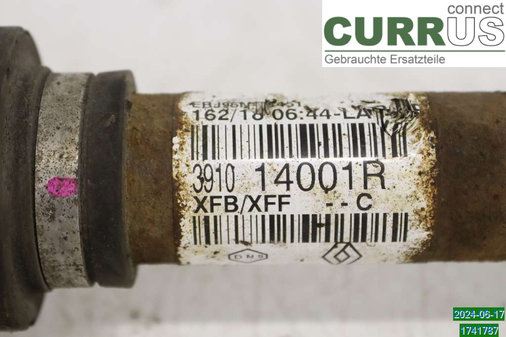 RENAULT MEGANE IV  16-23 Essieu avant (4x4) 391014001R 1.6 TCE
