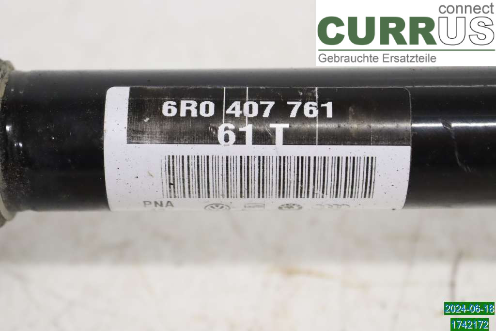 VW POLO       10-17 Front axle assembly (4WD) 6R0407761 1,4 I