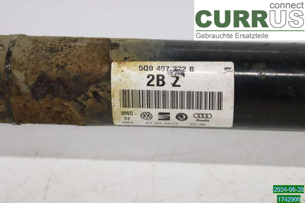 VW GOLF / E-GOLF VII   13-20 Getriebeteile 5Q0407272B 1.2