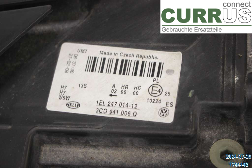 VW PASSAT      05-10 Boîte manuelle 5 vitesses 3C0941006AA 2,0 TSI