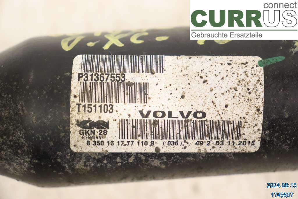 VOLVO XC70  14-16 Transmission parts 36011304 D4 2,4