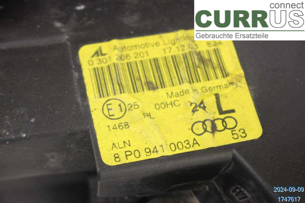 AUDI A3/S3     96-03 Manual gearbox (4-speed) 8P0941003K AXW