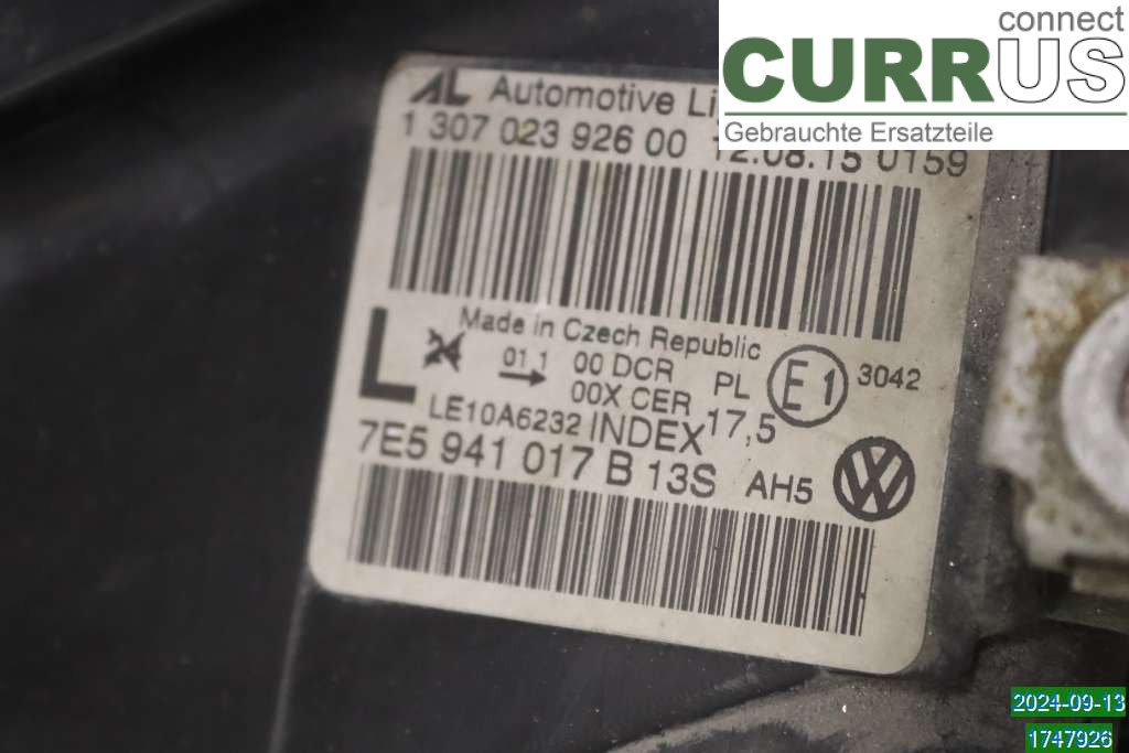 VW TRANSP/CARAVELLE 04-15 Manualna skrzynia 4-biegowa 7E5941017B 2,0 TDI