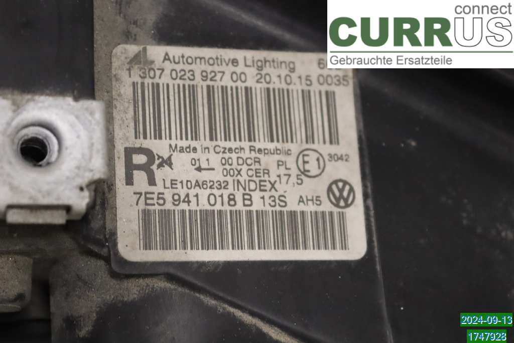 VW TRANSP/CARAVELLE 04-15 Manual gearbox (5-speed) 7E5941018B 2,0 TDI