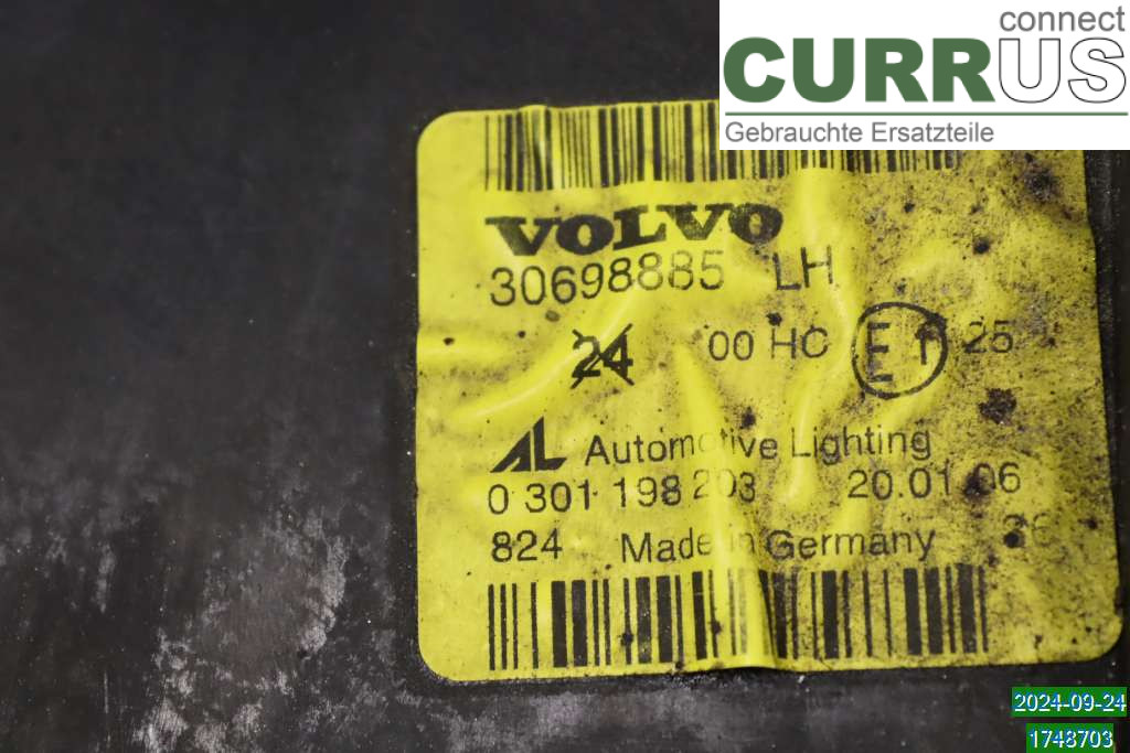 VOLVO V50      04-07 Manual gearbox (4-speed) 31335221 1,6 D  D4164T