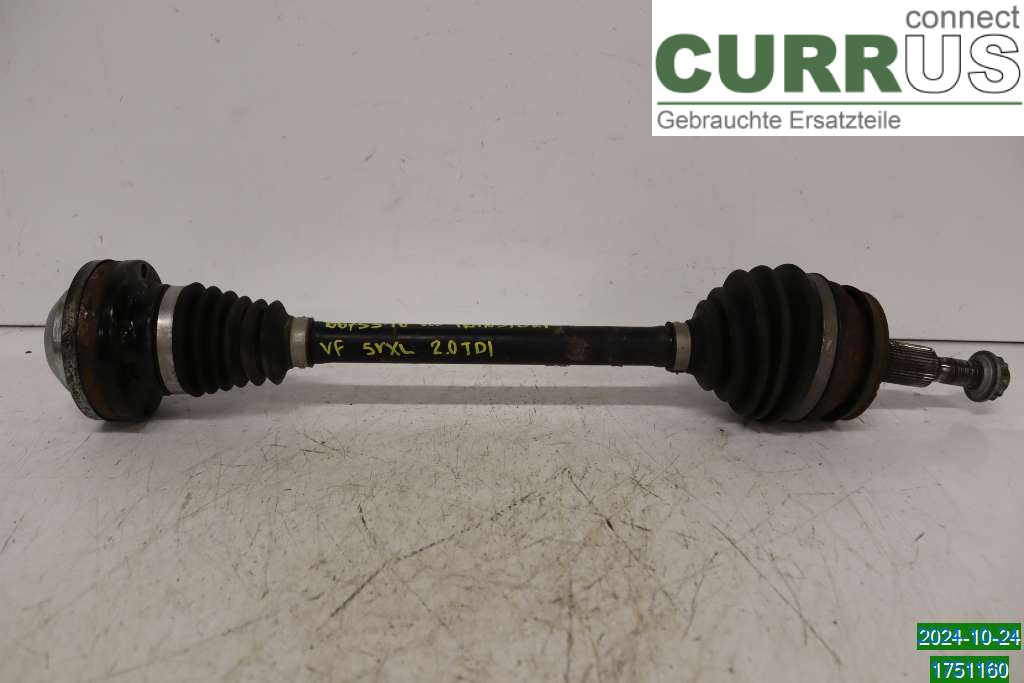 VW TRANSP/CARAVELLE 04-15 Front axle assembly (4WD) 7E0407271AA 2,0 TDI