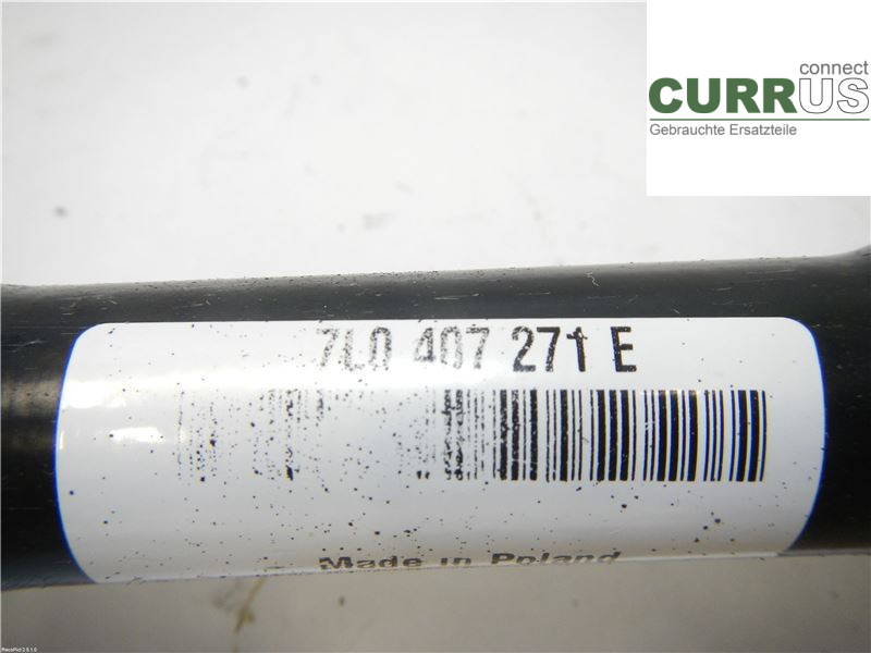 VW TOUAREG 7L  03-10 Front axle assembly (4WD) 7L0407271FX 3,0TDI BKS
