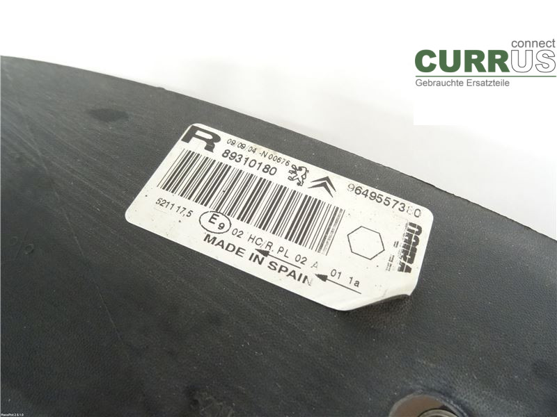 CITROEN XSARA PICASSO Manual gearbox (5-speed) 620637 1.8 6FZ