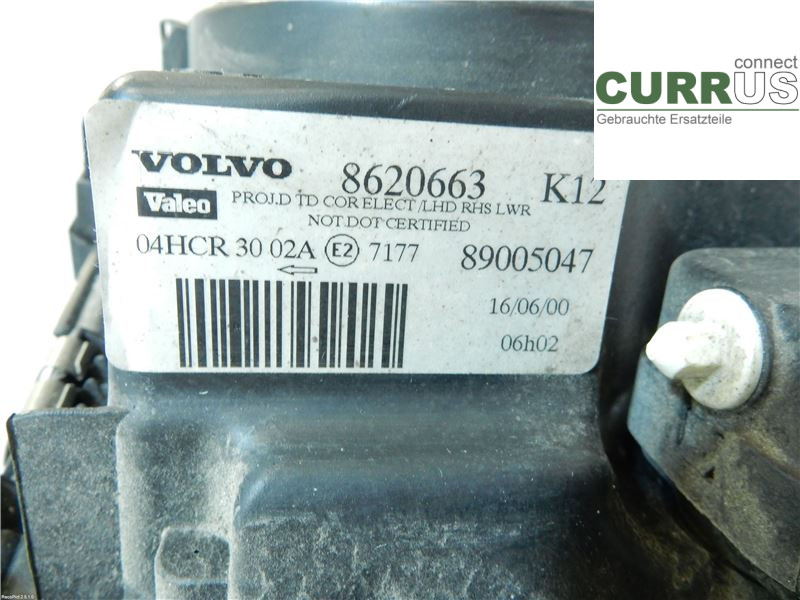 VOLVO S80      99-03 Boîte manuelle 5 vitesses 8693558 B5244S2
