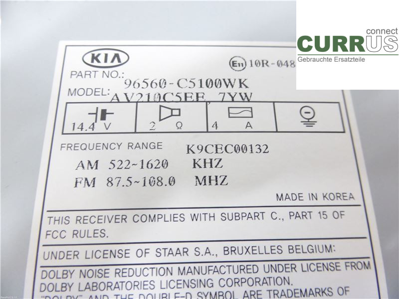 KIA SORENTO  15-20 Skrzynia 7-biegowa 96560C5100WK 2.2CRDI D4HB