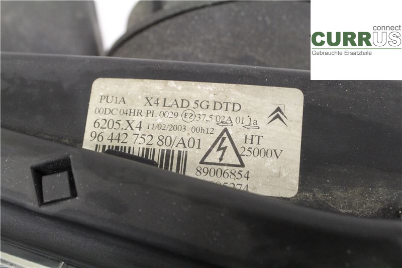 CITROEN C5 -04 Manualna skrzynia 5-biegowa 6205X4 XFX