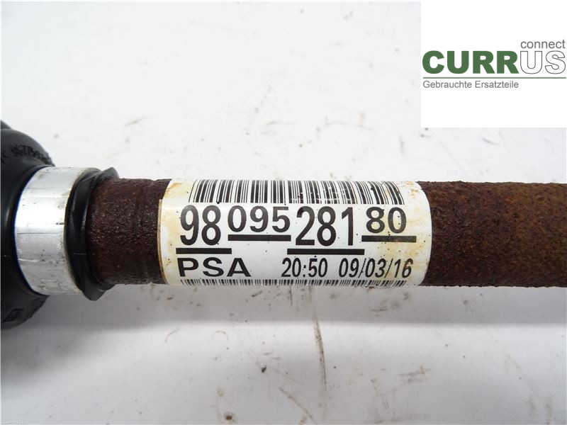 PEUGEOT 308  14-21 Transmissionsdele 9809528180 HNY