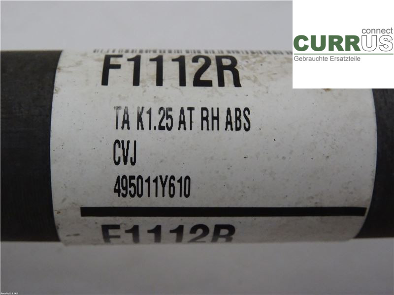 KIA PICANTO  12-17 Transmission parts 495011Y610 1,2 G4LA