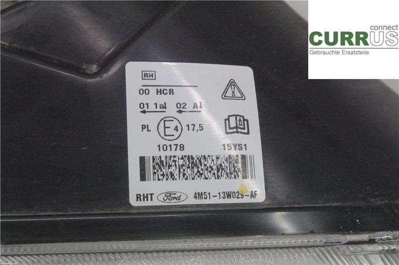 FORD FOCUS     04-07 Manuel gearkasse 5-trins 1480979 1,8FF Q7DA