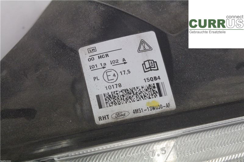 FORD FOCUS     04-07 Manuel gearkasse 4-trins 1480990 1,8 Q7DA