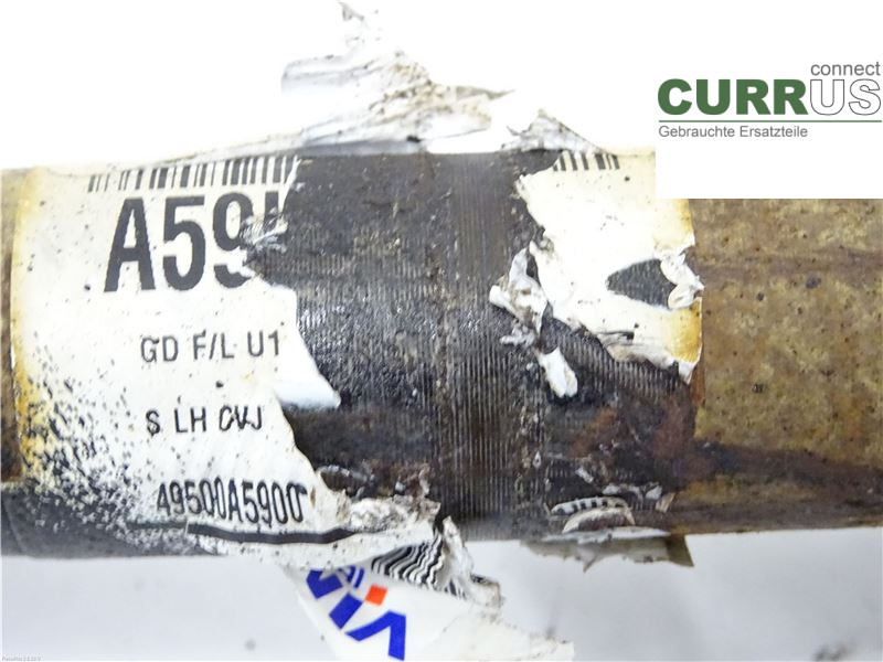 KIA CEED  12-18 Front axle assembly (4WD) 49500A5900 1,6CRDI D4FB