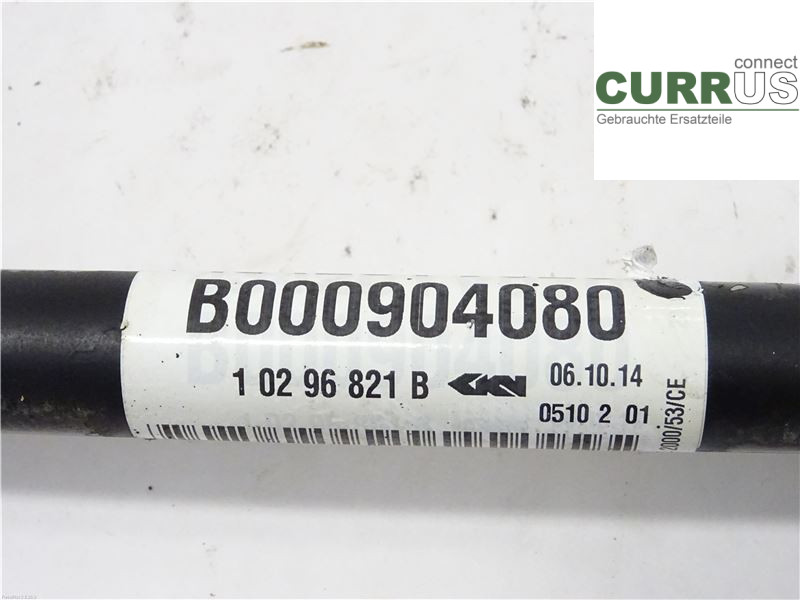 CITROEN C1  14- Forakselsamling - 4WD B000904080 HMT