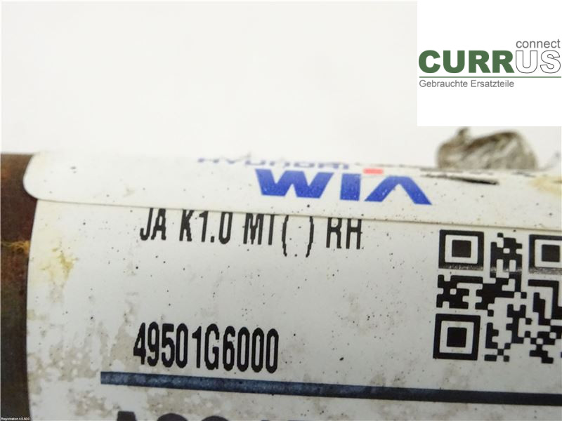 KIA PICANTO  17- Części układu napędowego 49501G6000 G3LA