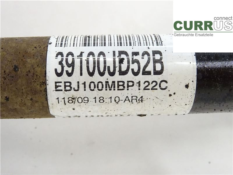 NISSAN QASHQAI   07-10 Transmissionsdelar 39100BB32B K9K