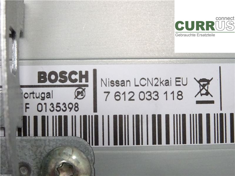 NISSAN PULSAR Gearkasse 7-trins 259153ZL0A HRA2