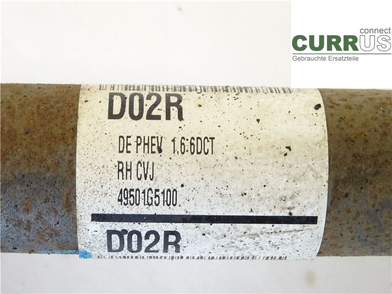 KIA NIRO (DE) 17- Transmission parts 49501G 5100 G4LE6