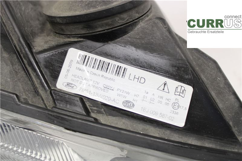 FORD FOCUS C-MAX I  07-10 Manual gearbox (5-speed) 1707464 Q7DA