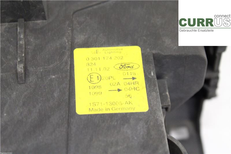 FORD MONDEO     01-06 Manual gearbox (5-speed) 1435619 CHBA
