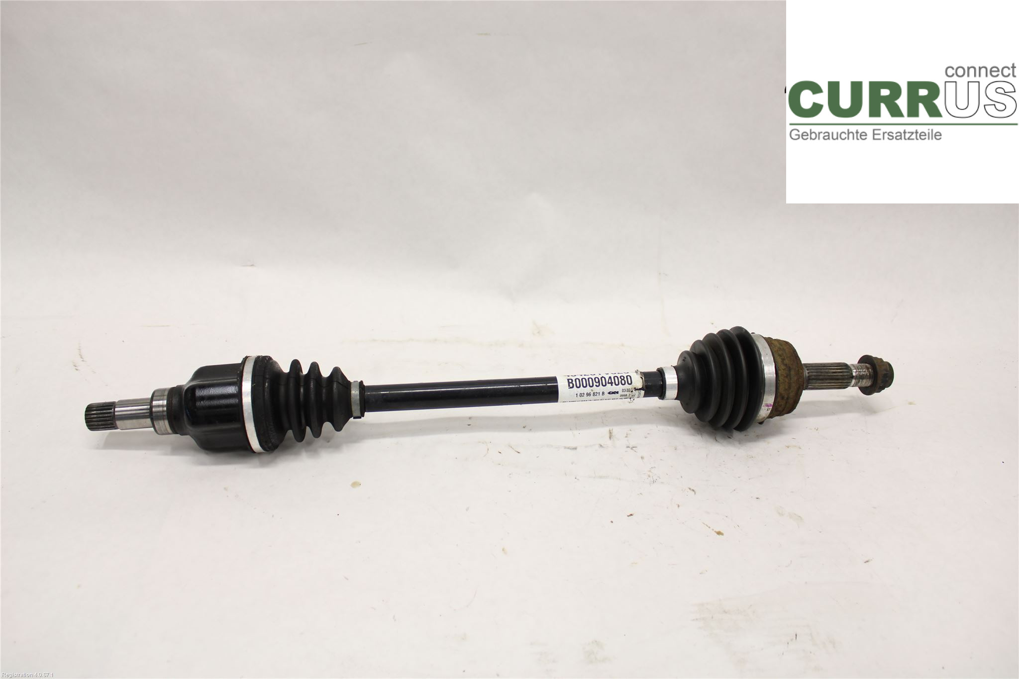 CITROEN C1  14- Forakselsamling - 4WD B000904080 HMT