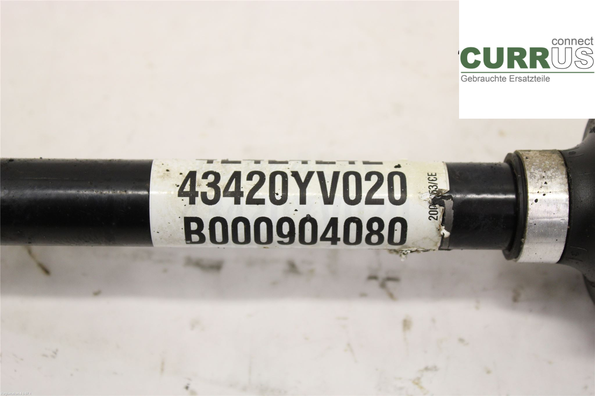 CITROEN C1  14- Forakselsamling - 4WD B000904080 HMT