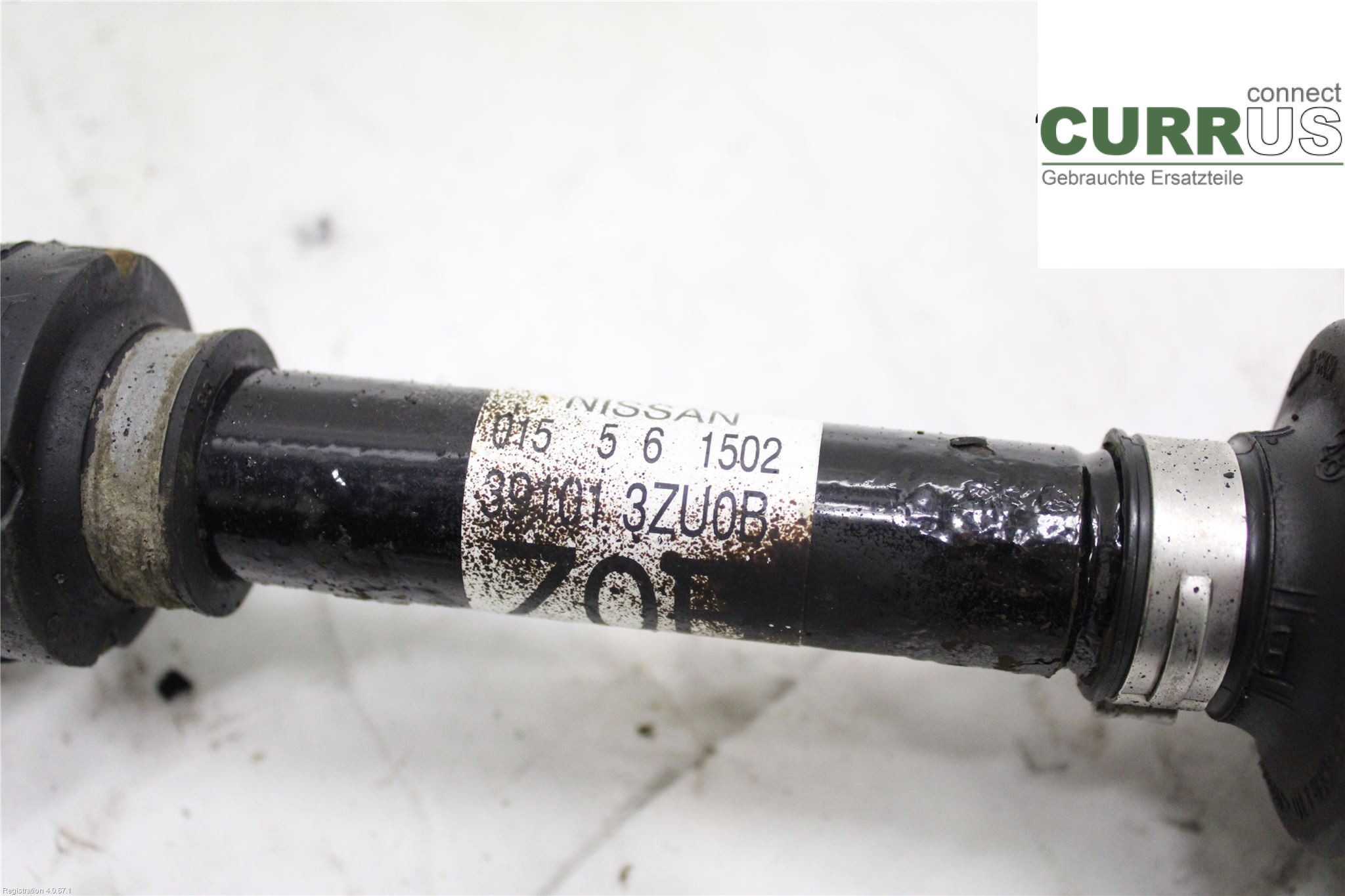NISSAN PULSAR Front axle assembly (4WD) 391013ZU0B HRA2