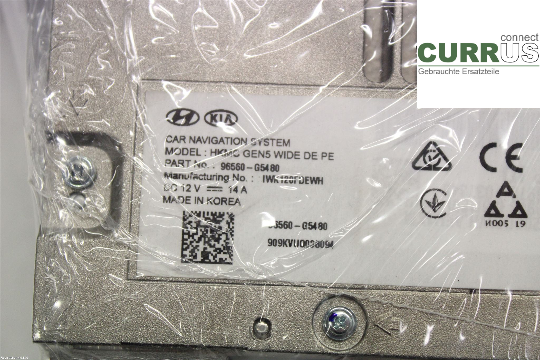 KIA NIRO (DE) 17- 7-speed gearbox 96560G5480 G4LE6