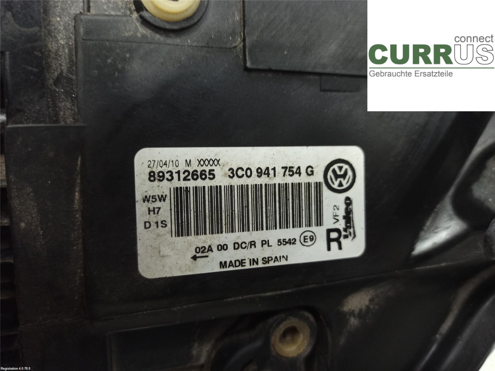 VW PASSAT      05-10 Manuelles 5-Gang-Getriebe 3C0 941 754 G BWA