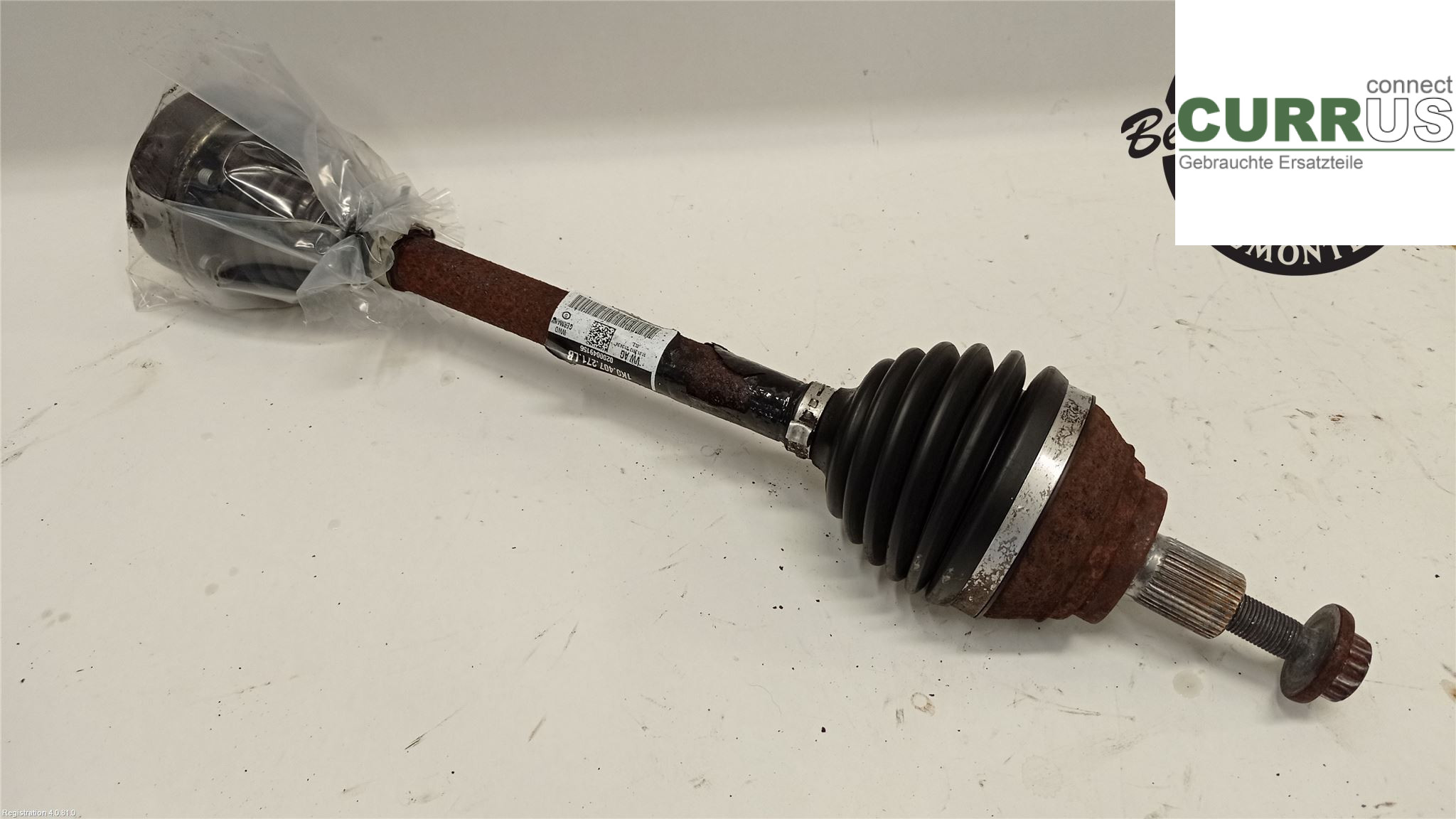 VW GOLF / E-GOLF VII   13-20 Front axle assembly (4WD) 1K0 407 271 LB CHPA