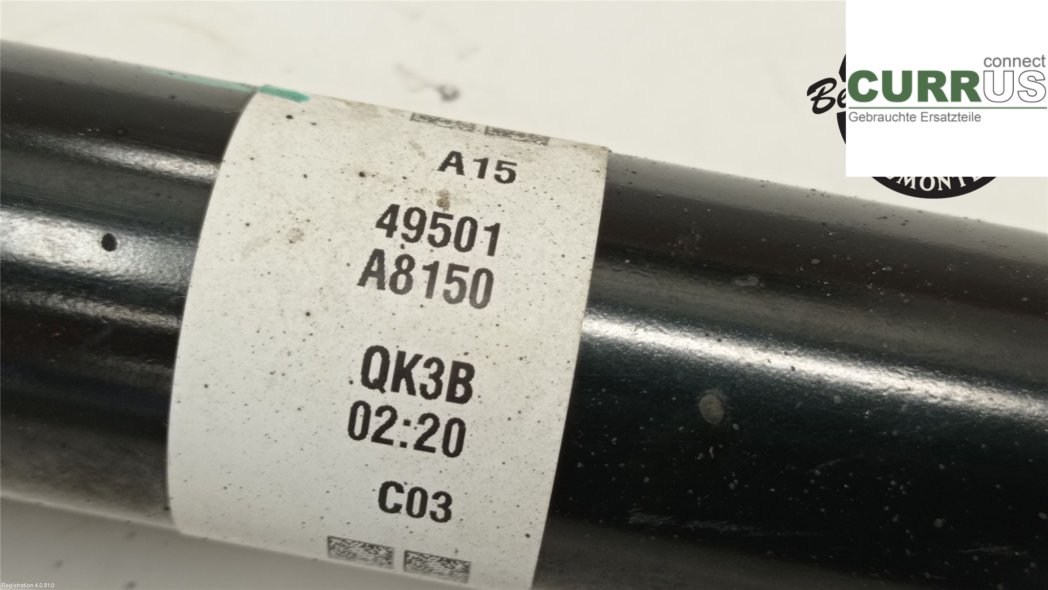 KIA OPTIMA  16-20 Transmission parts 49501A 8150 G4NG