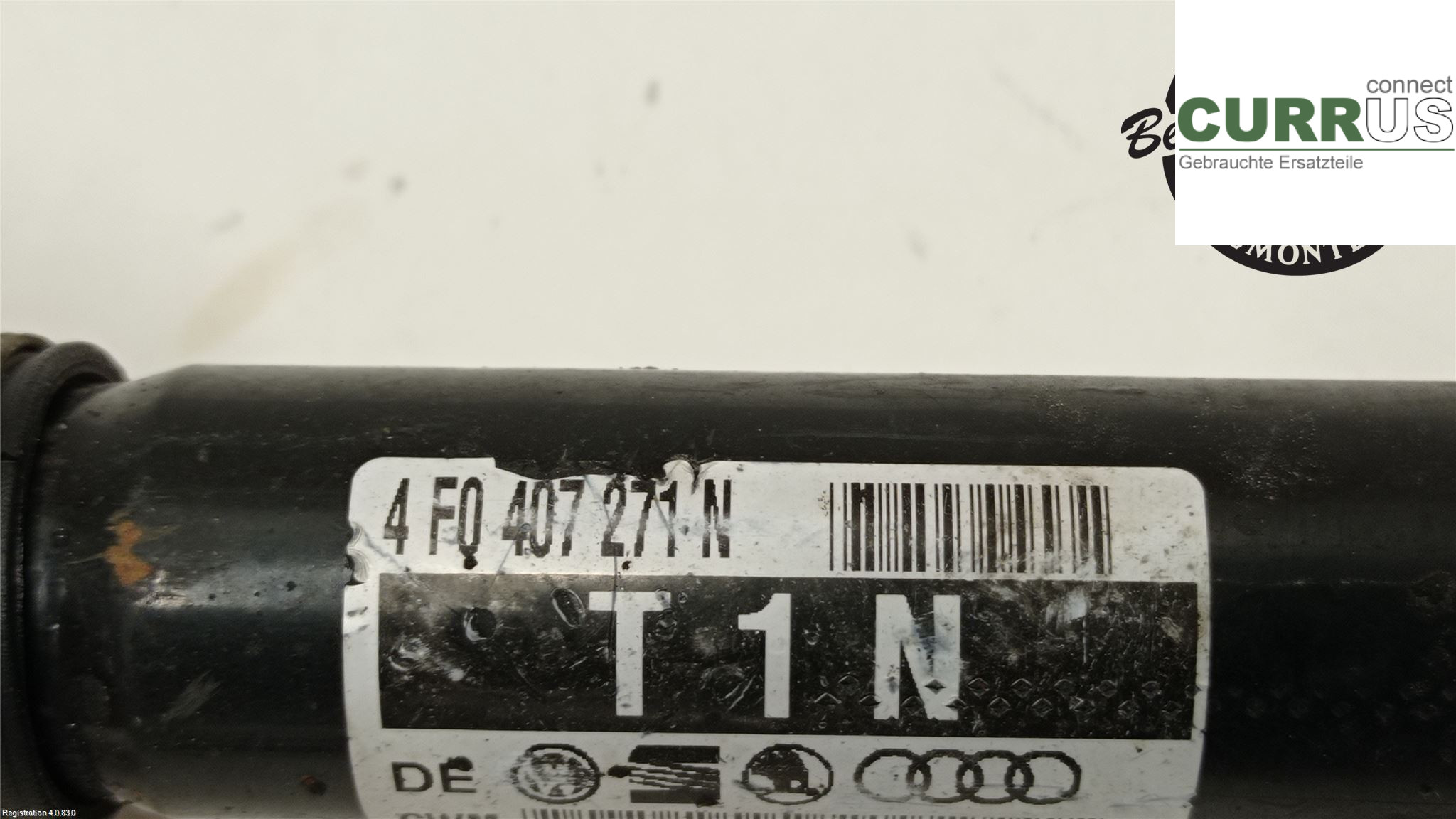 AUDI A6/S6     05-11 Front axle assembly (4WD) 4F0 407 271 N CAHA