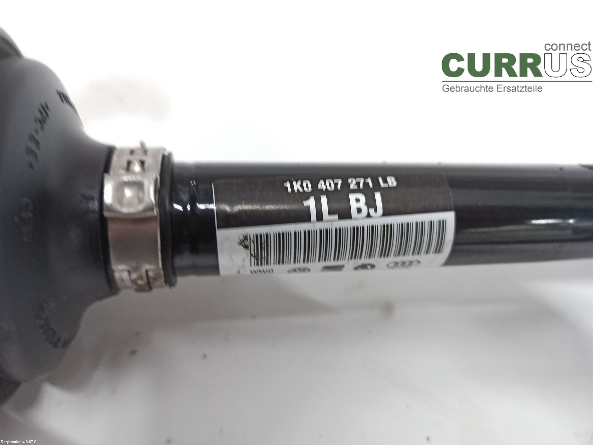 SKODA OCTAVIA  13-20 Front axle assembly (4WD) 1K0 407 271 LB CRKB