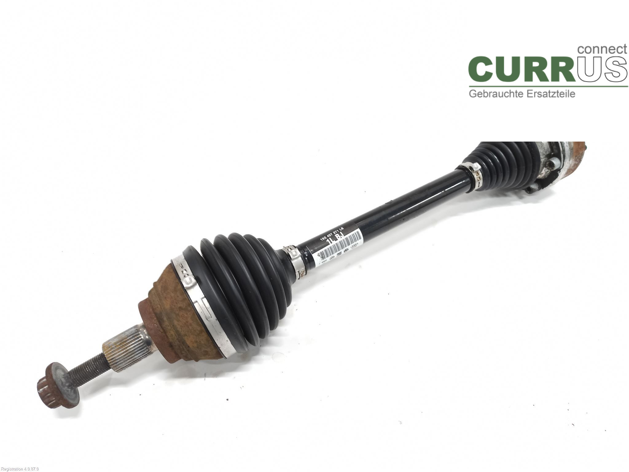 SKODA OCTAVIA  13-20 Front axle assembly (4WD) 1K0 407 271 LB CRKB