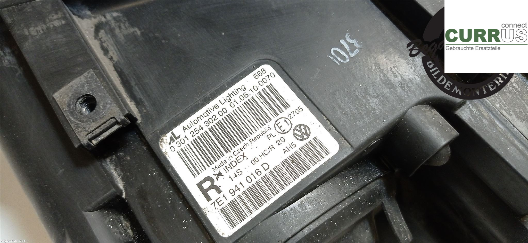 VW TRANSP/CARAVELLE 04-15 Manual gearbox (5-speed) 7E1 941 016 T CAAB