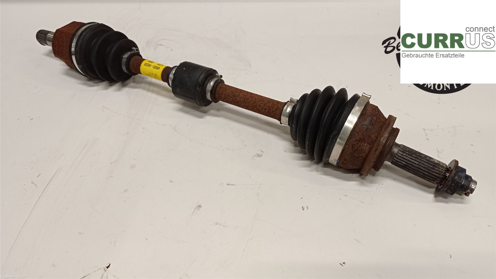 KIA RIO  17- Front axle assembly (4WD) 49500H8220 G3LC