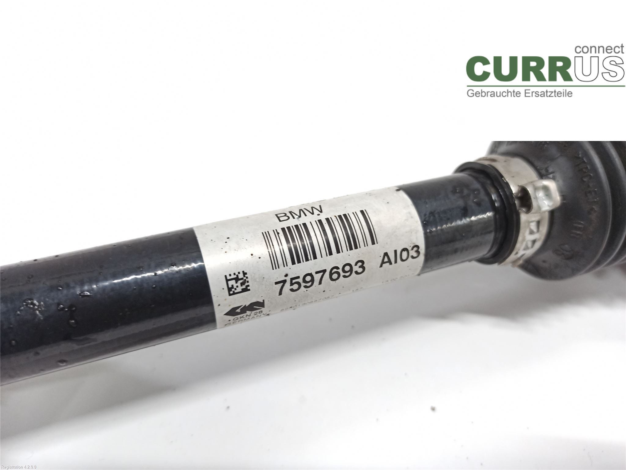 BMW 4 F36 GRAN COUPÉ  14-20 Front axle assembly (4WD) 31 60 7 597 693 B47-D20A