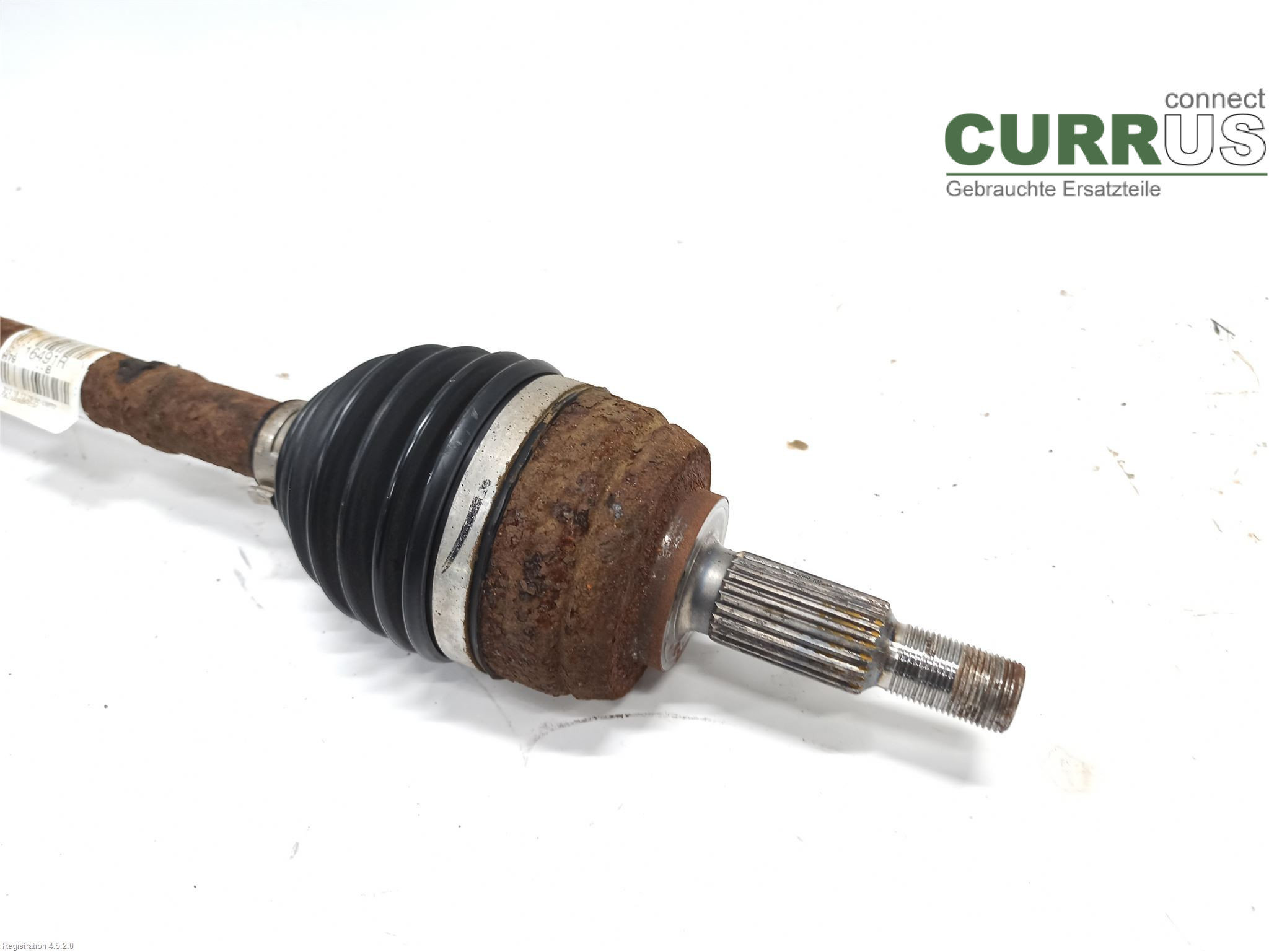 DACIA DUSTER  10-17 Front axle assembly (4WD) 391016491R K9K-872