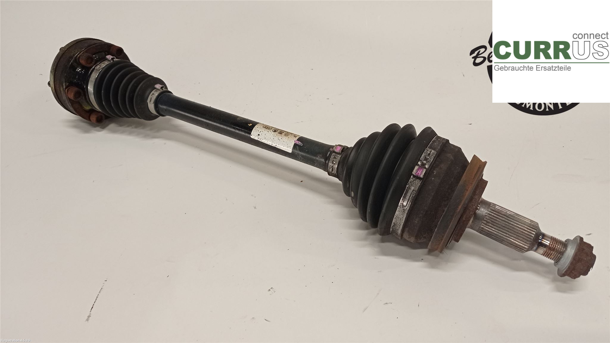 VW TRANSP/CARAVELLE 04-15 Front axle assembly (4WD) 7E0 407 271 AA CAAD