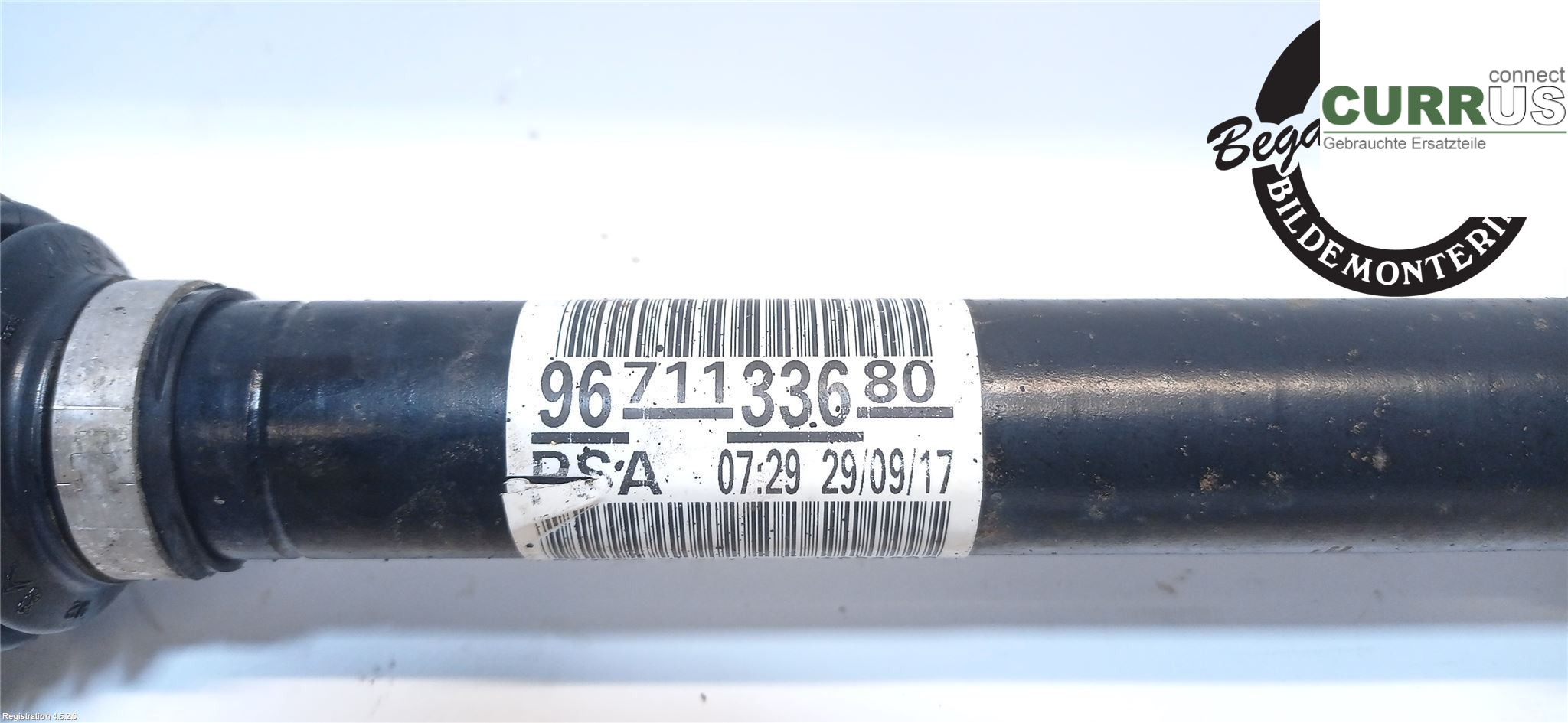 CITROEN BERLINGO  08-18 Transmission parts 3273 VH  BHY