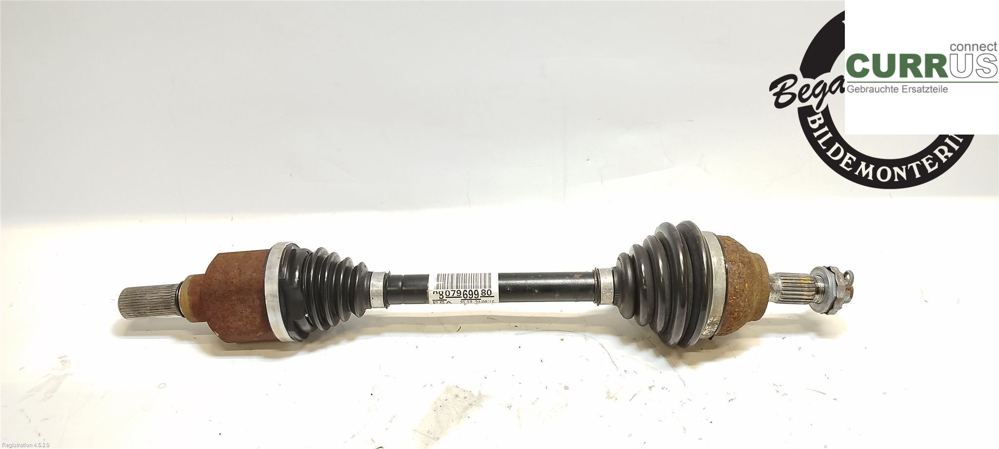 CITROEN C4 II  11-18 Przedni most (4x4) 98 079 699 80  HNY