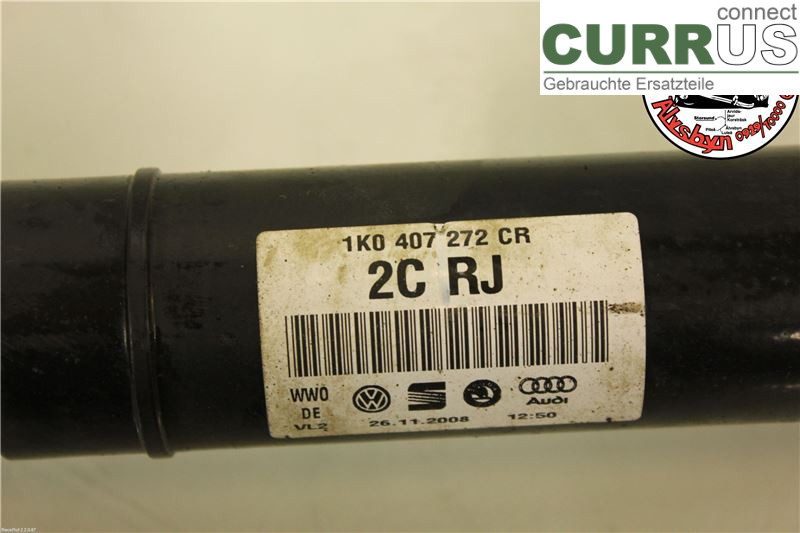 VW CADDY      04-10 Pièces de transmission 1K0407452TX 1.9TDI 105HK