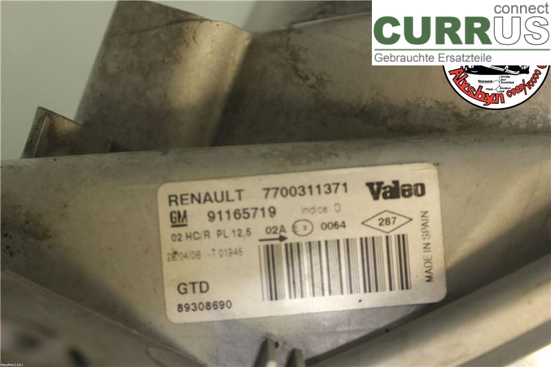 OPEL VIVARO 01-14 Manualna skrzynia 4-biegowa 91165719 2.5CDTI 135HK