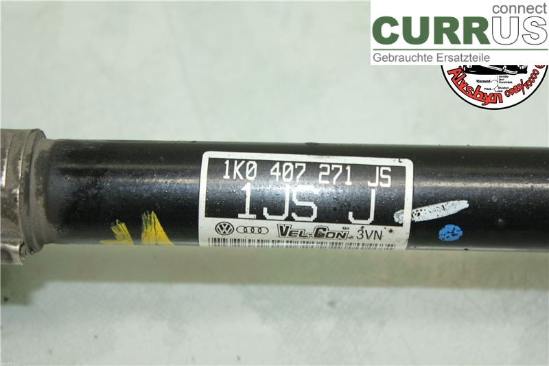 VW GOLF VI     09-13 Front axle assembly (4WD) 1K0407451CX 1.6 TDI